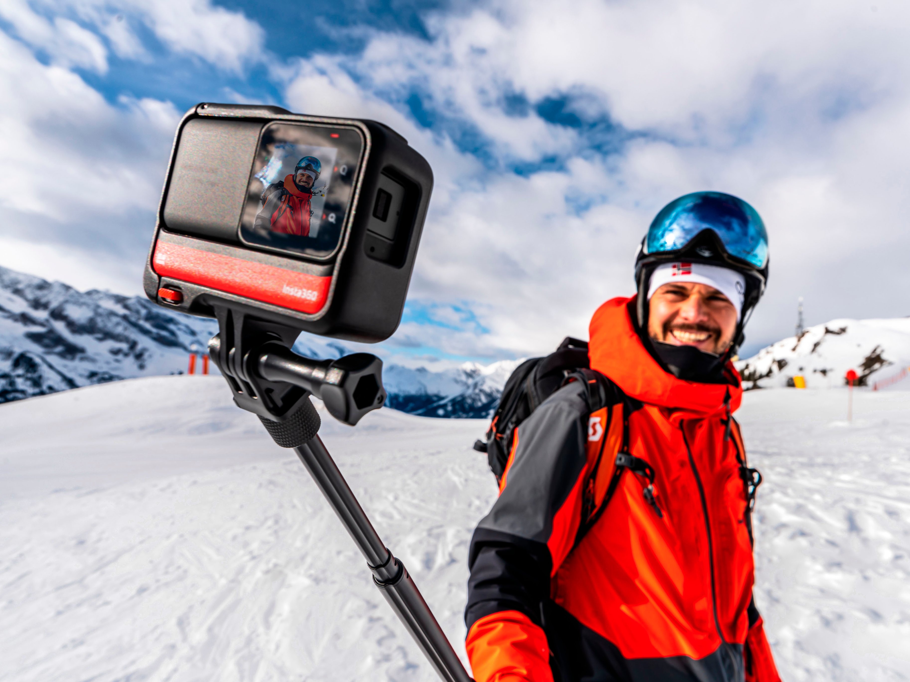 Insta360 ONE RS Twin Edition – Waterproof 4K 60fps Action Camera