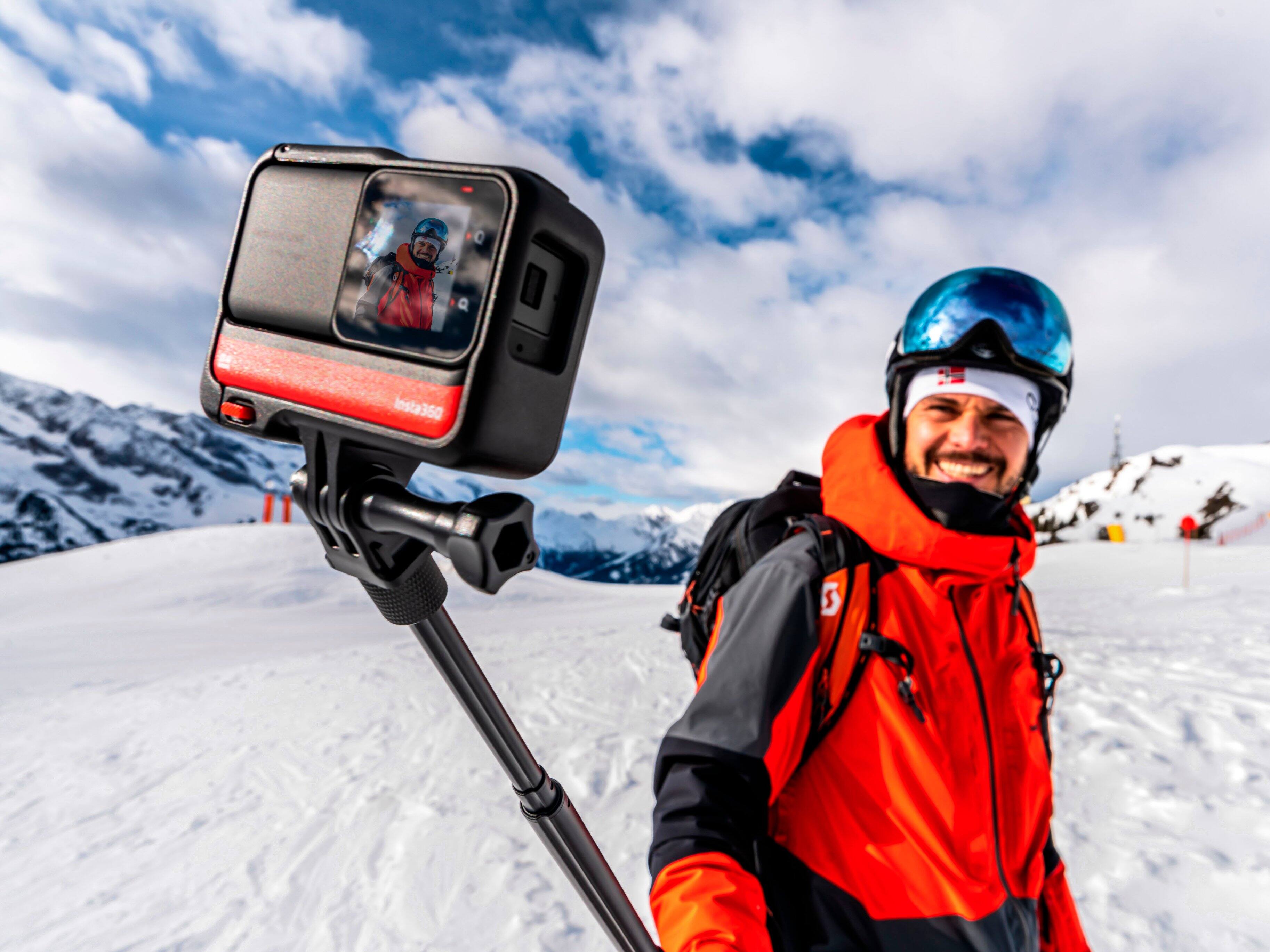 Alt View 13. Insta360 - ONE RS Twin Edition Interchangeable Lens Action Camera - Multi.