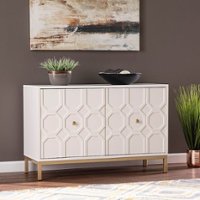 SEI Furniture - Gramdlynn Two-Door Accent Cabinet - White finish - Angle_Zoom