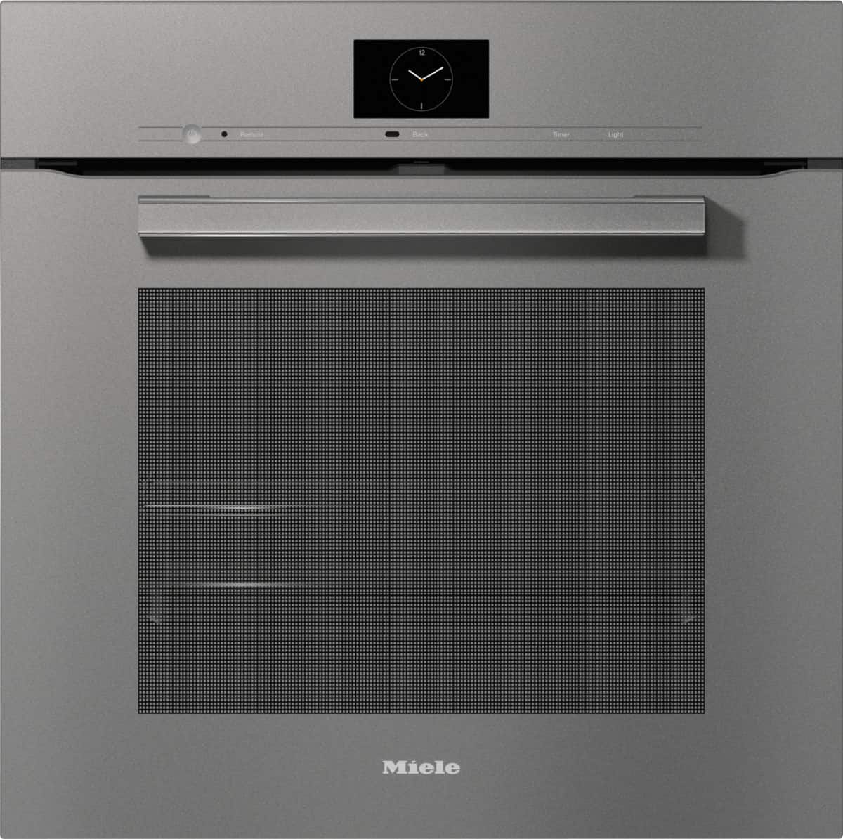 Front. Miele - H 7660 BP AM - Graphite grey.