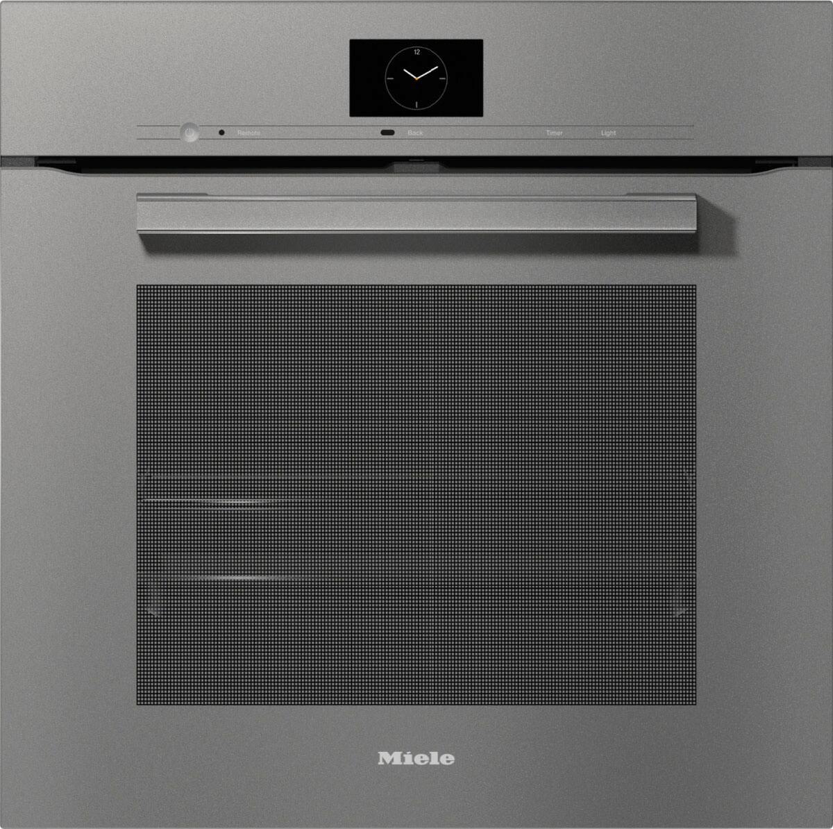 Front. Miele - H 7660 BP AM - Graphite grey.