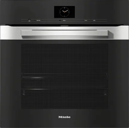 Front. Miele - H 7660 BP AM - Clean Touch Steel.