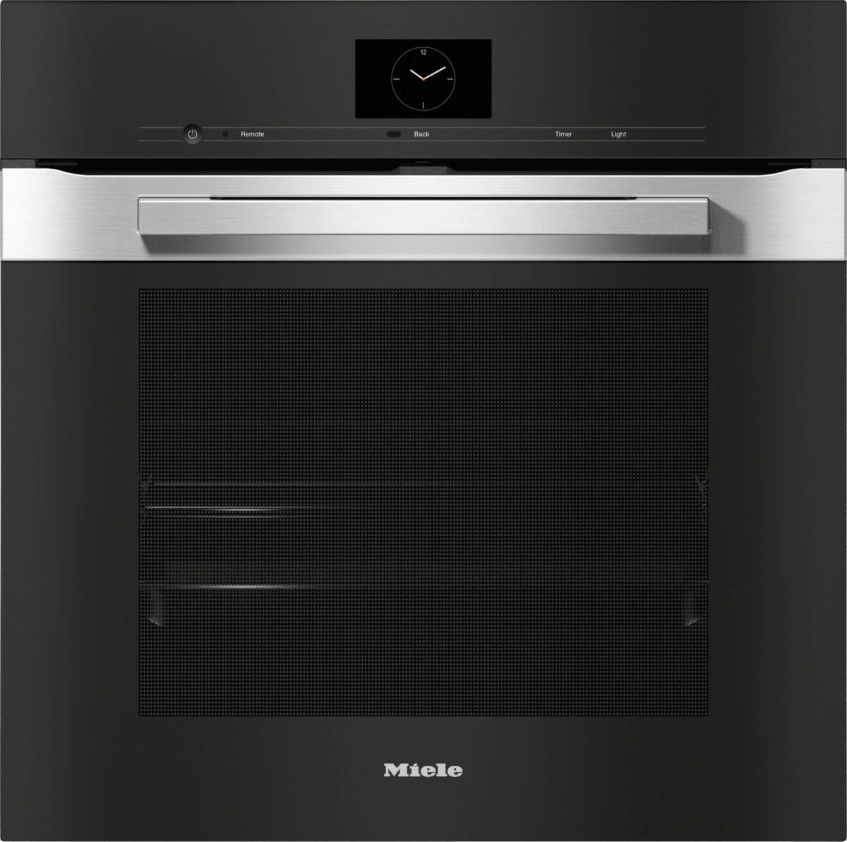 Front. Miele - H 7660 BP AM - Clean Touch Steel.