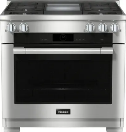 Front. Miele - HR 1936-3 G DF GD - Stainless Steel.
