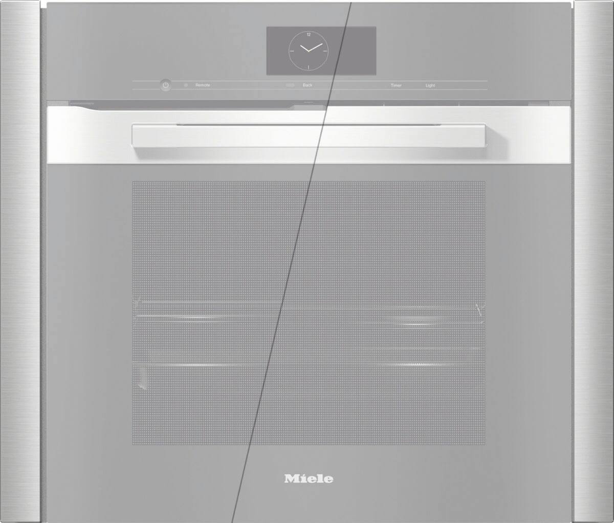 Front. Miele - EBA 7767 EDST/CLST - Clean Touch Steel.