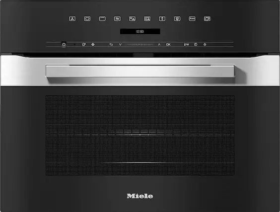 Front. Miele - H 7240 BM AM - Clean Touch Steel.