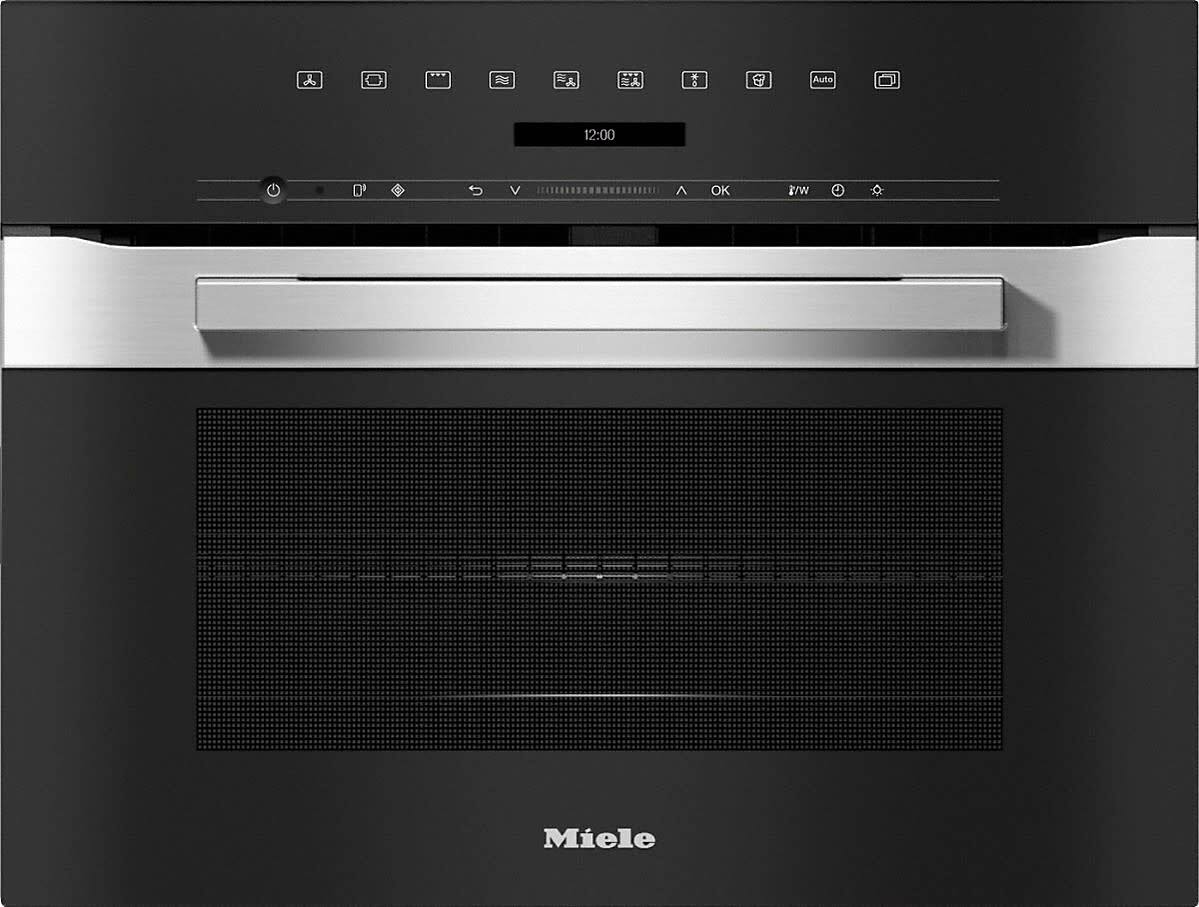 Front. Miele - H 7240 BM AM - Clean Touch Steel.