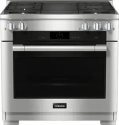 Miele - HR 1935-3 G DF GR - Stainless Steel - Front_Zoom