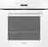 Front. Miele - H 7263 BP - Brilliant white.