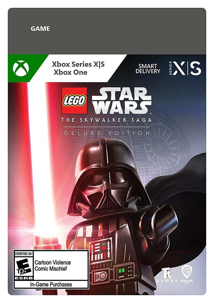 LEGO Star Wars The Skywalker Saga Deluxe Edition Xbox One Xbox Series X Xbox Series S Digital G3Q 01350 Best Buy