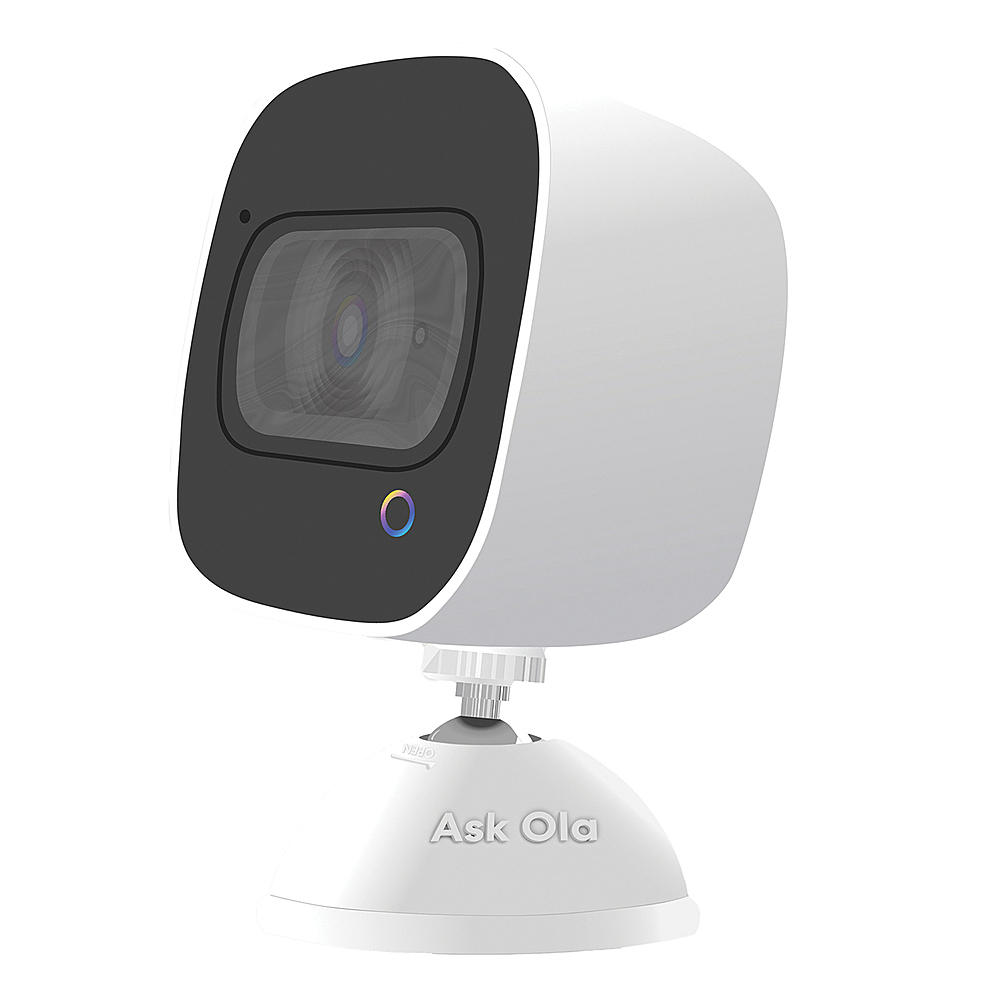 path Departure To detect OLA USA Ask OLA! 2 Way Voice Command Smart Security Camera w/Fall Detection  white OLA0001 - Best Buy