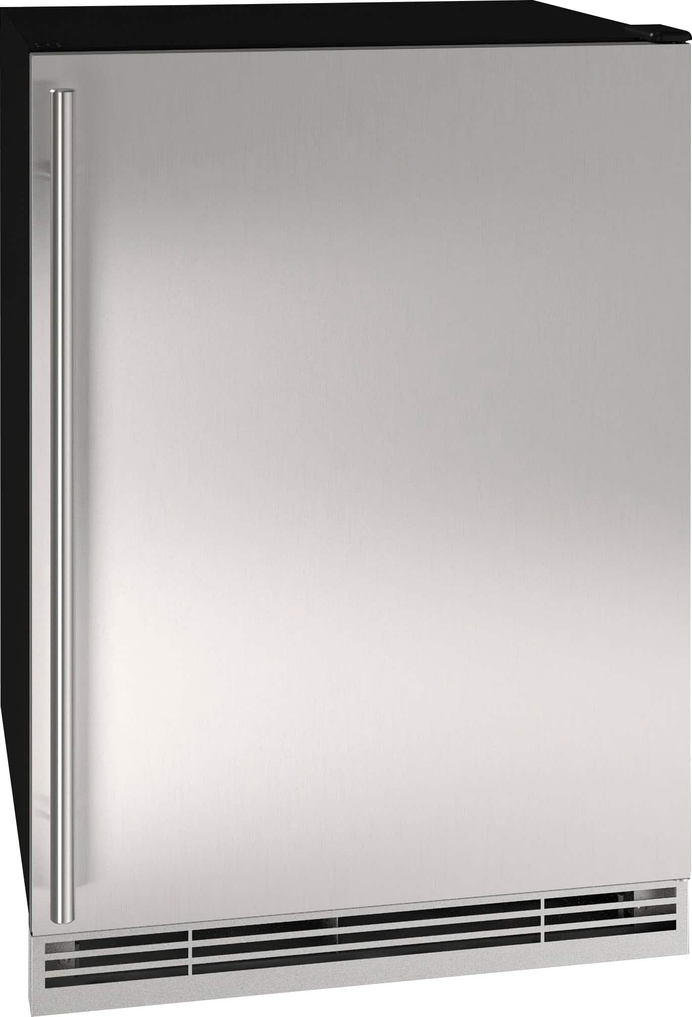 Angle. U-Line - 4.8 Cu. Ft. 1 Class Upright Convertible Freezer/Refrigerator - Stainless Steel.