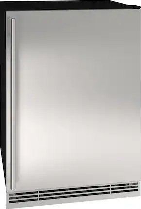 Angle. U-Line - 4.8 Cu. Ft. 1 Class Upright Convertible Freezer/Refrigerator - Stainless Steel.