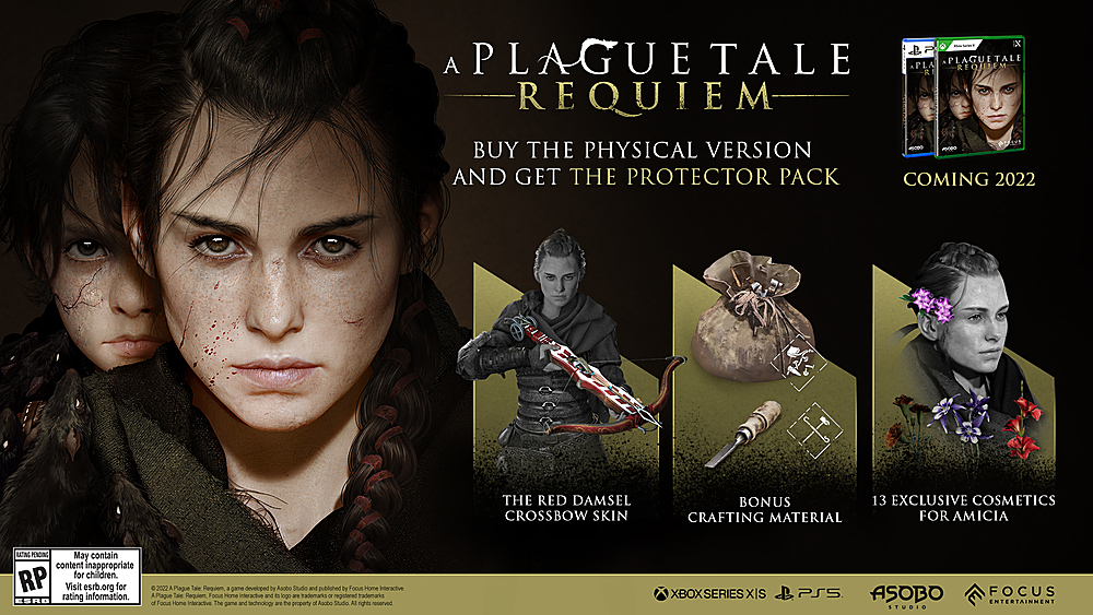 Asobo exalta Xbox Game Pass e PS Plus por popularidade de A Plague Tale
