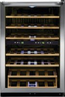 Frigidaire - 45 Bottle Two-Zone Wine Cooler - Front_Zoom