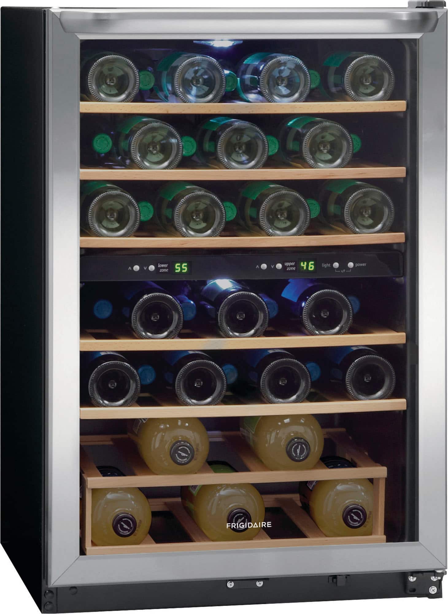 Alt View 11. Frigidaire - 45 Bottle Two-Zone Wine Cooler.