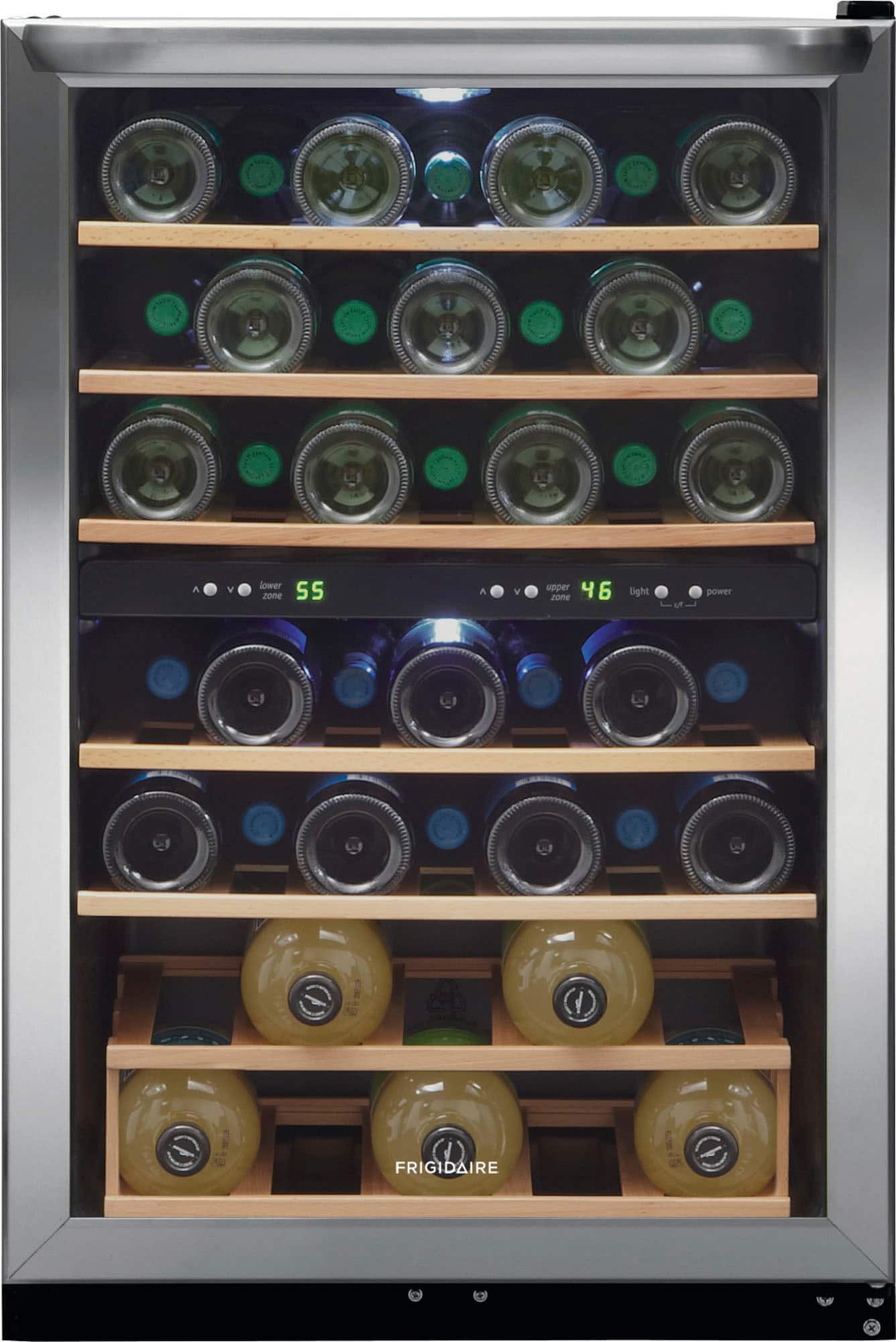 Alt View 12. Frigidaire - 45 Bottle Two-Zone Wine Cooler.