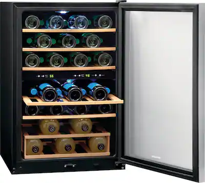 Frigidaire 45 Bottle Two-Zone Wine Co...