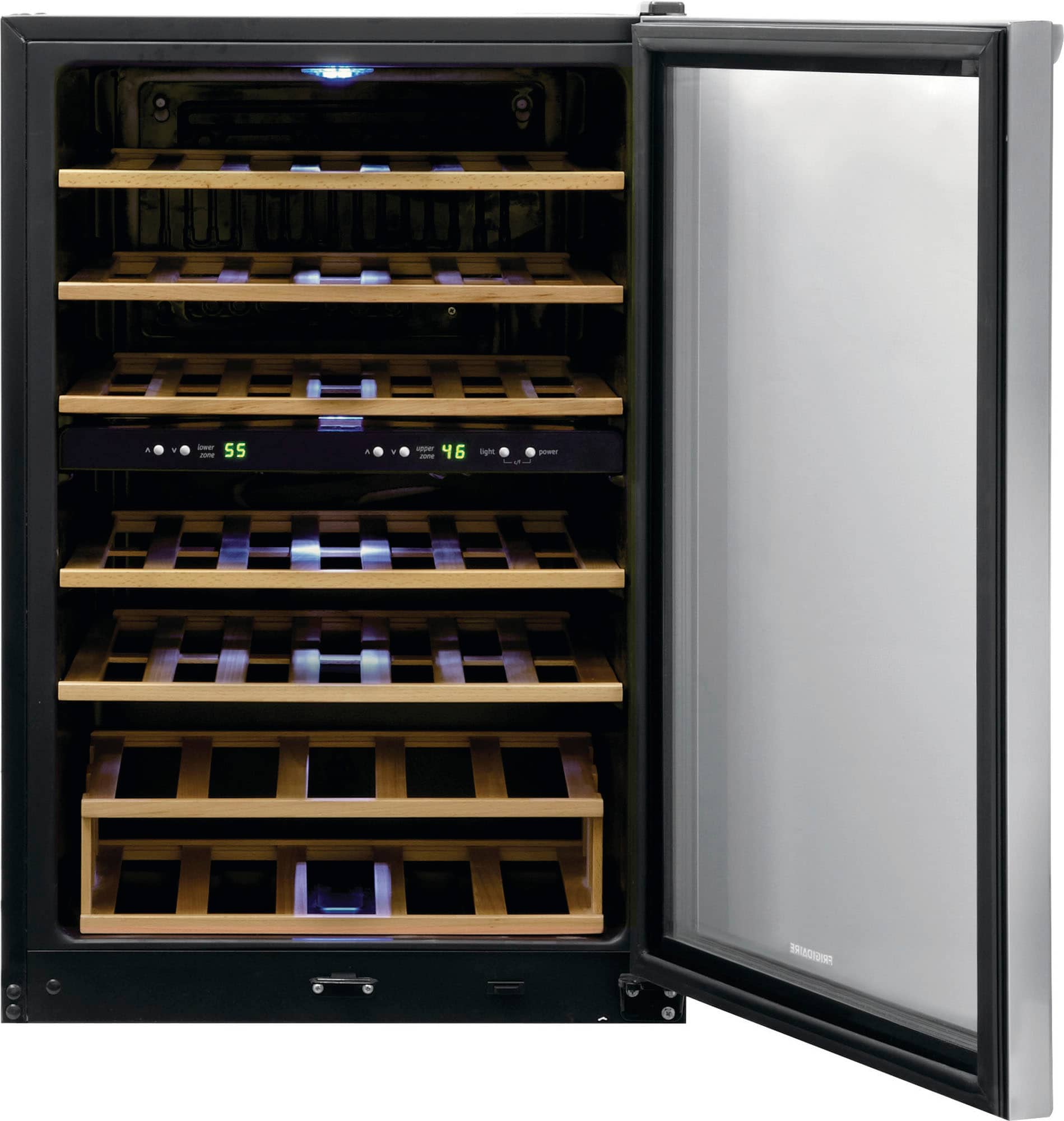 Alt View 18. Frigidaire - 45 Bottle Two-Zone Wine Cooler.