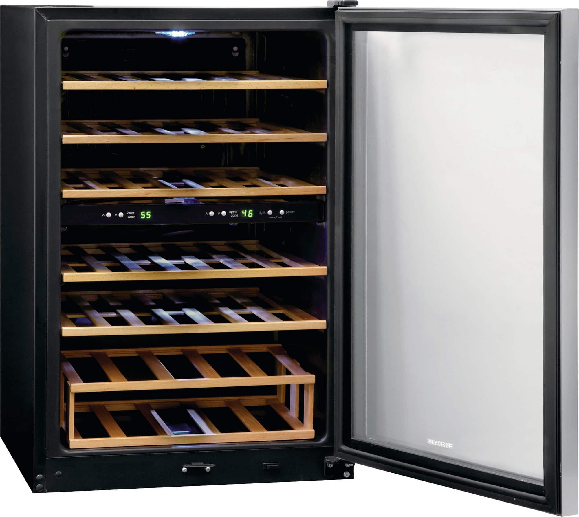 Alt View 19. Frigidaire - 45 Bottle Two-Zone Wine Cooler.