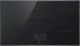 LG - STUDIO 36" Smart Built-in Electric Induction Cooktop with 5 Elements and Flex Cooking Zone - Black