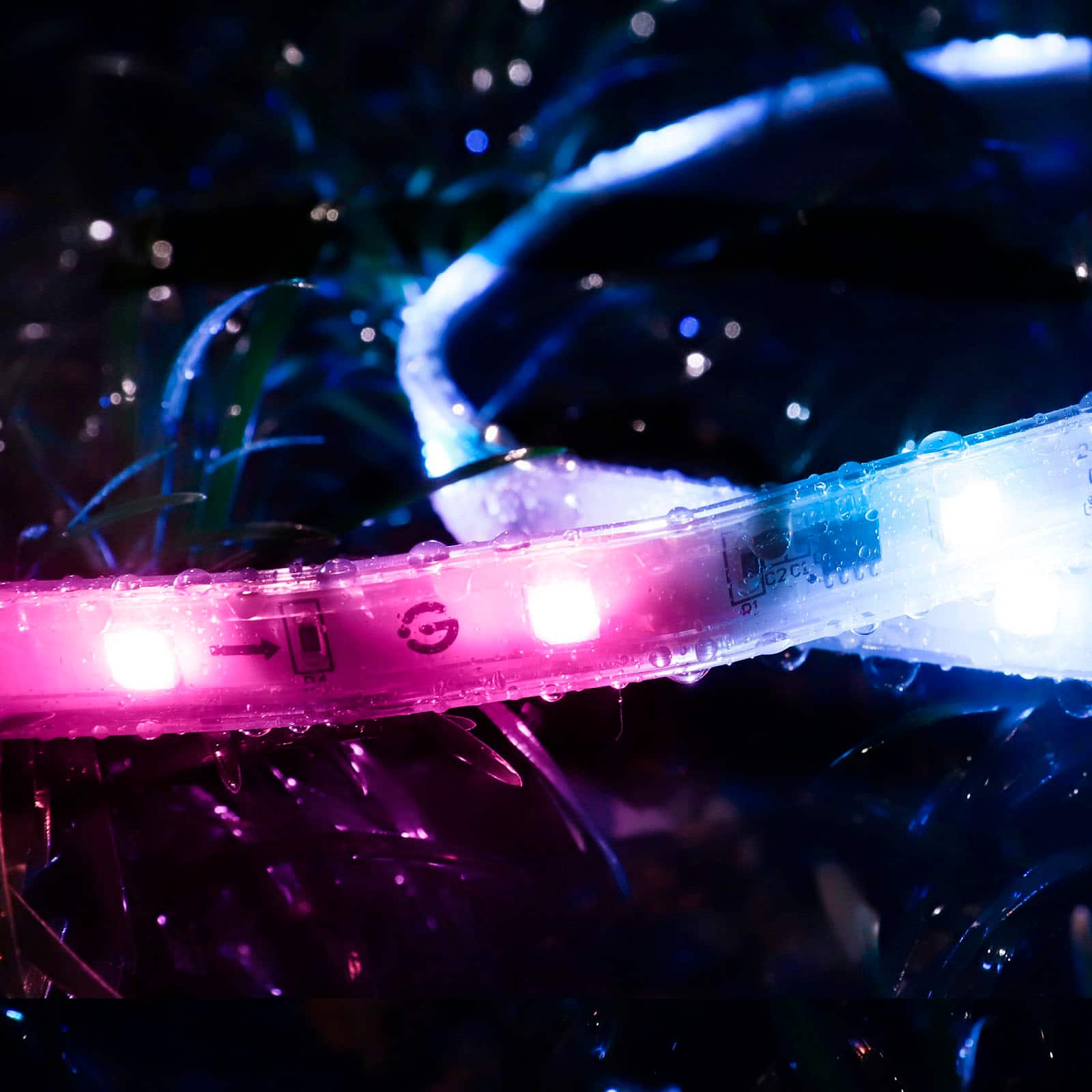 Alt View 12. Govee - Wi-Fi Bluetooth Smart Outdoor LED Strip Light - Multi.