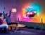 Alt View 11. Govee - Dreamview TV Backlights and Light Bar with Camera for 55"-65" TVs - Multi.