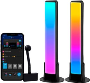  Govee Smart Light Bars, RGBICWW Smart LED Lights with 12 Scene  Modes and Music Modes, Bluetooth Color Light Bar for Entertainment, PC, TV,  Mood Lighting for Room Decoration : Tools 