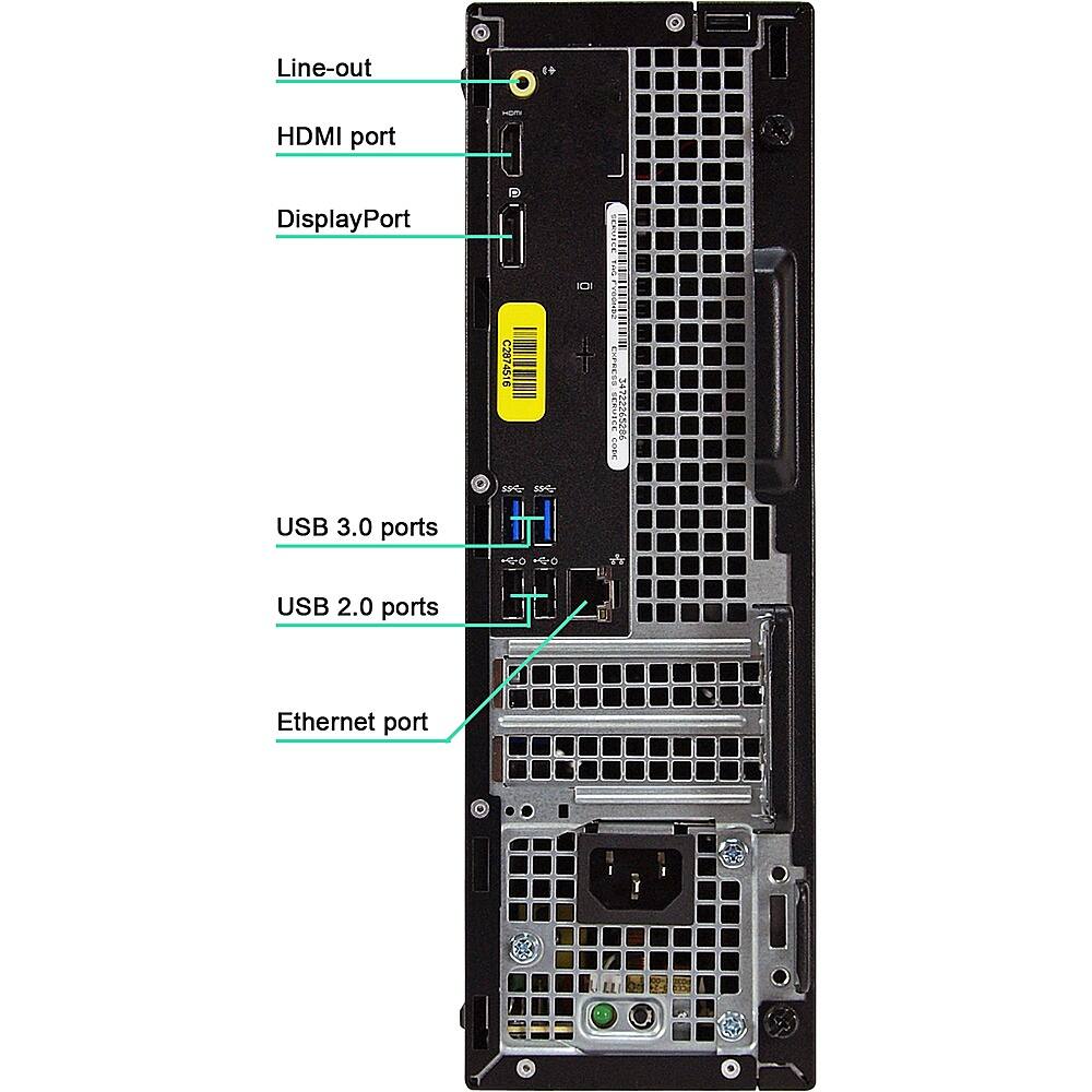 Dell OptiPlex 3040 本体 USB 3.0ポート4つ Amazon.com: DELL Optiplex 3040 Mini Tower Desktop Computer