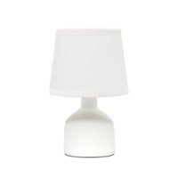 Simple Designs - Mini Bocksbeutal Ceramic Table Lamp - Off white - Front_Zoom