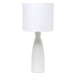 Simple Designs - Alsace Bottle Table Lamp - Off white - Front_Zoom