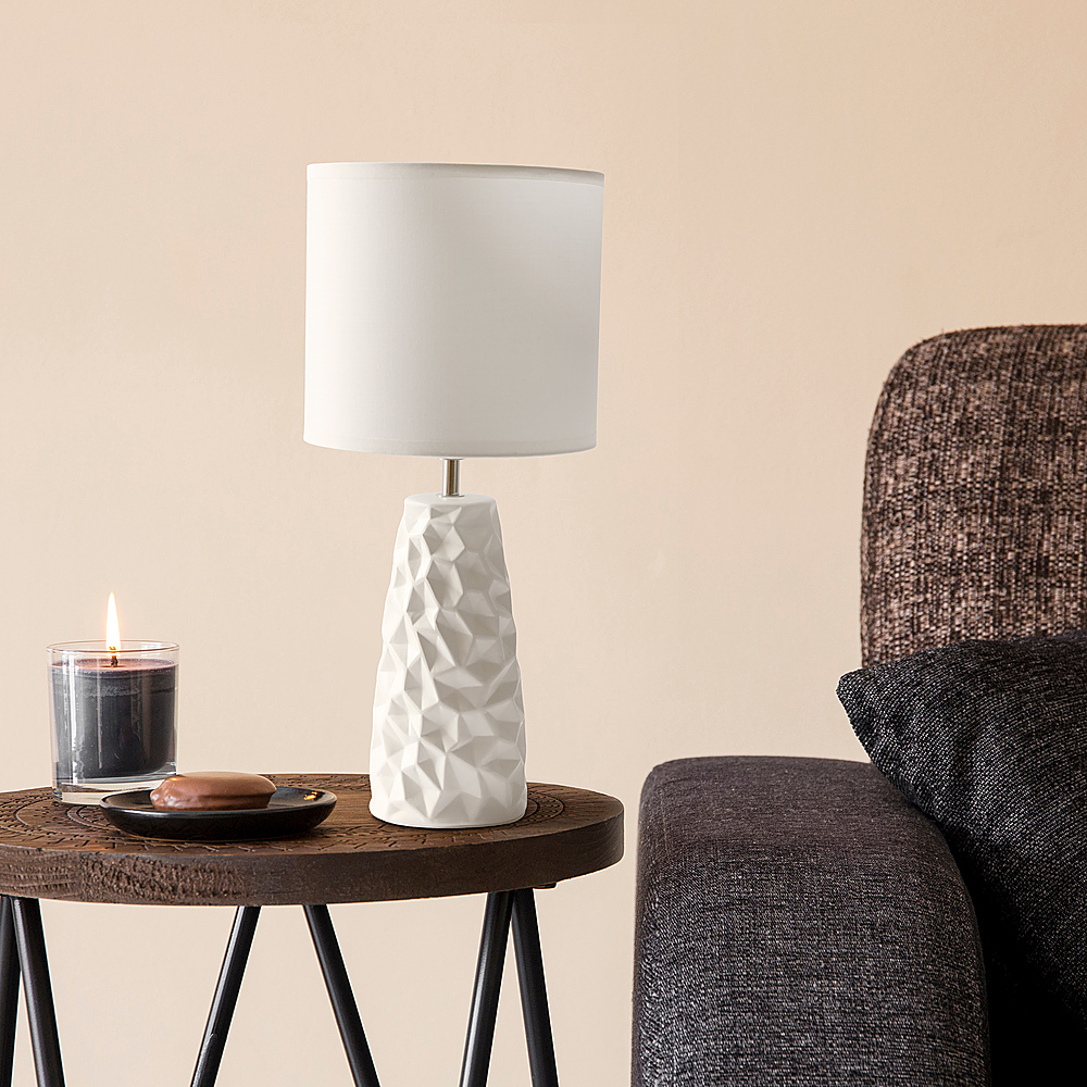 StyleCraft Mini Ardichoke Table Lamp - Off-White