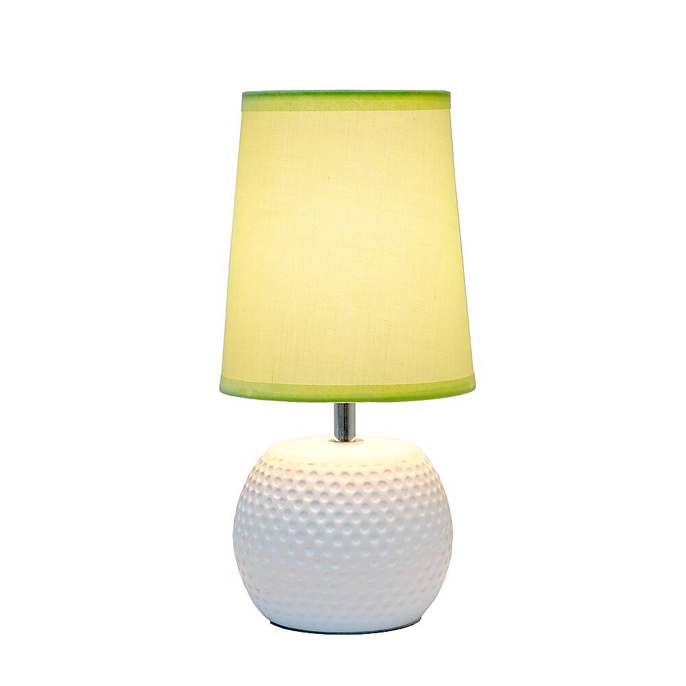 small green table lamp