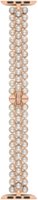 kate spade new york - Stainless Steel and White Faux Pearls Band for Apple Watch 38/40/41mm - Rose Gold-tone - Angle_Zoom