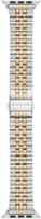 Michael Kors - Two-Tone Stainless Steel Band for Apple Watch 42/44/45mm - Silver, Gold - Angle_Zoom