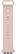 Angle. Michael Kors - Blush Logo Rubber Band for Apple Watch 42/44/45mm - Pink.