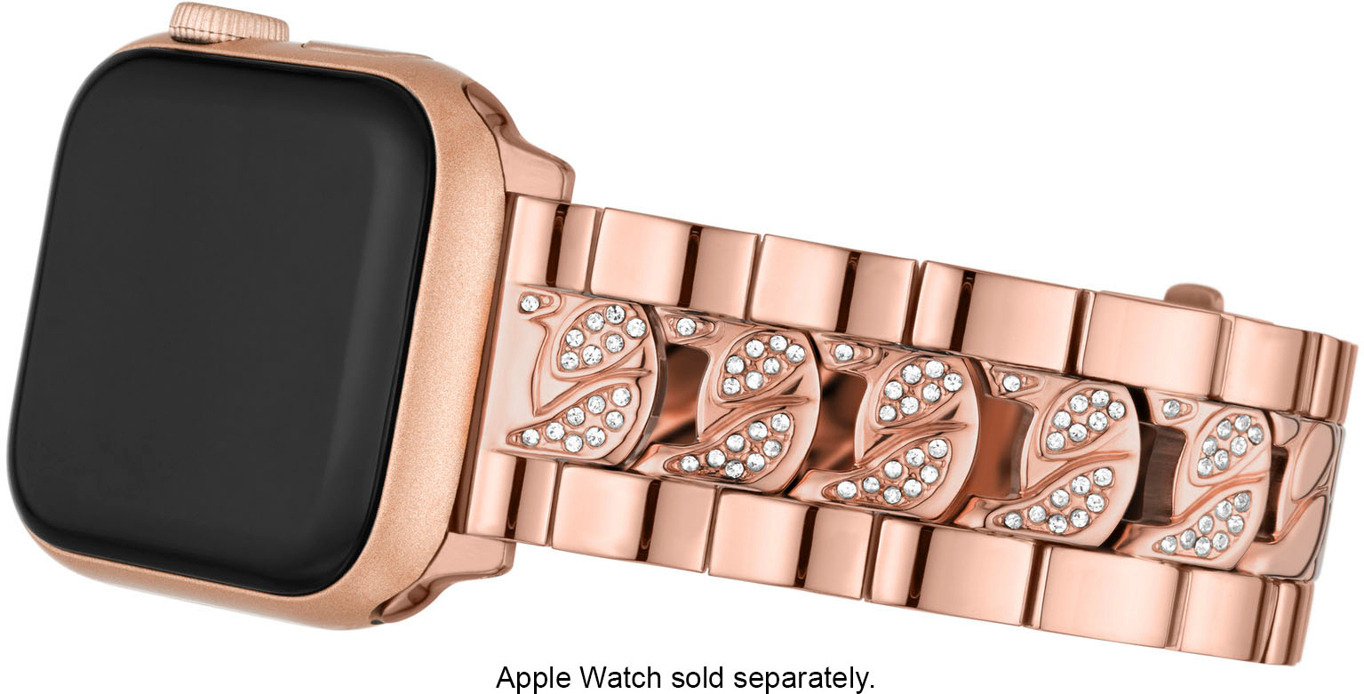Luxe Life Accessories Axel Classic Stainless Steel Apple Watch Band & Matching Cover Rose Gold / 38mm
