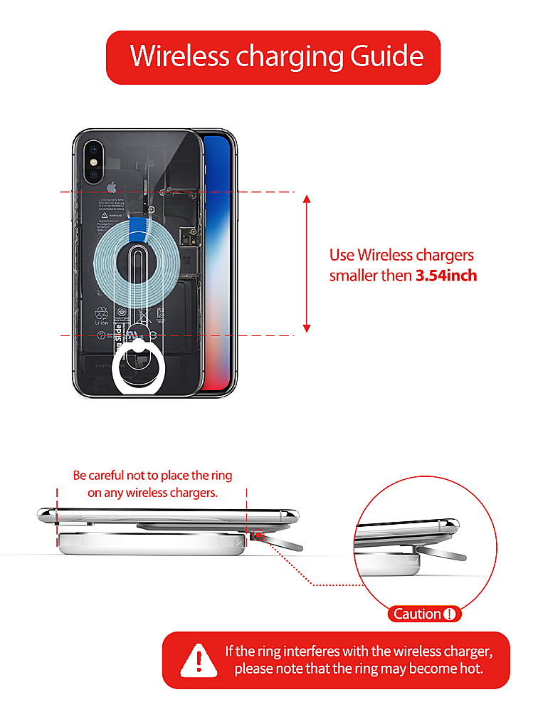 Best Buy: iRing Slide Finger Grip for Mobile Phones Pearl white IRING ...
