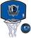 Front Standard. Spalding - Dallas Mavericks Mini Hoop Set.