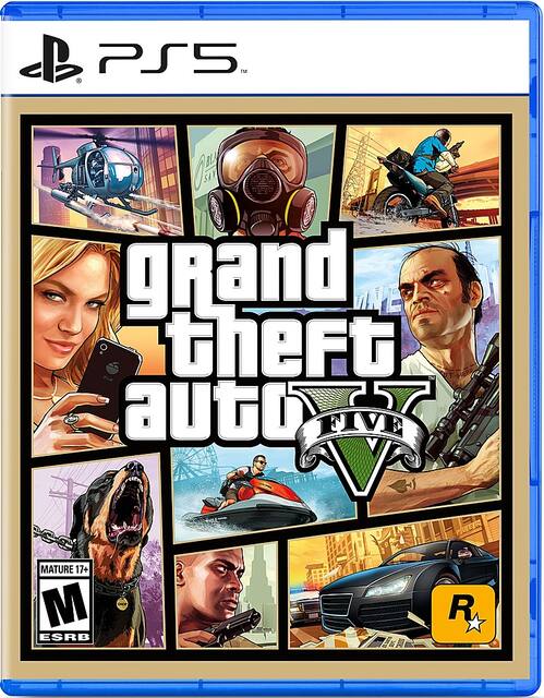 Grand Theft Auto V Standard Edition - PlayStation 5