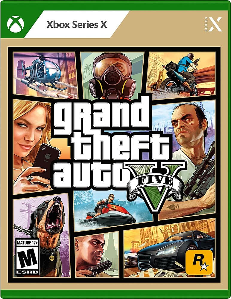 Grand Theft Auto V Standard Edition Xbox Series X 59865 - Best Buy