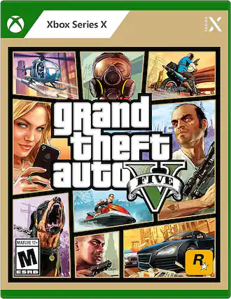 Xbox Series X Grand Theft Auto V. - M (Mature 17+)