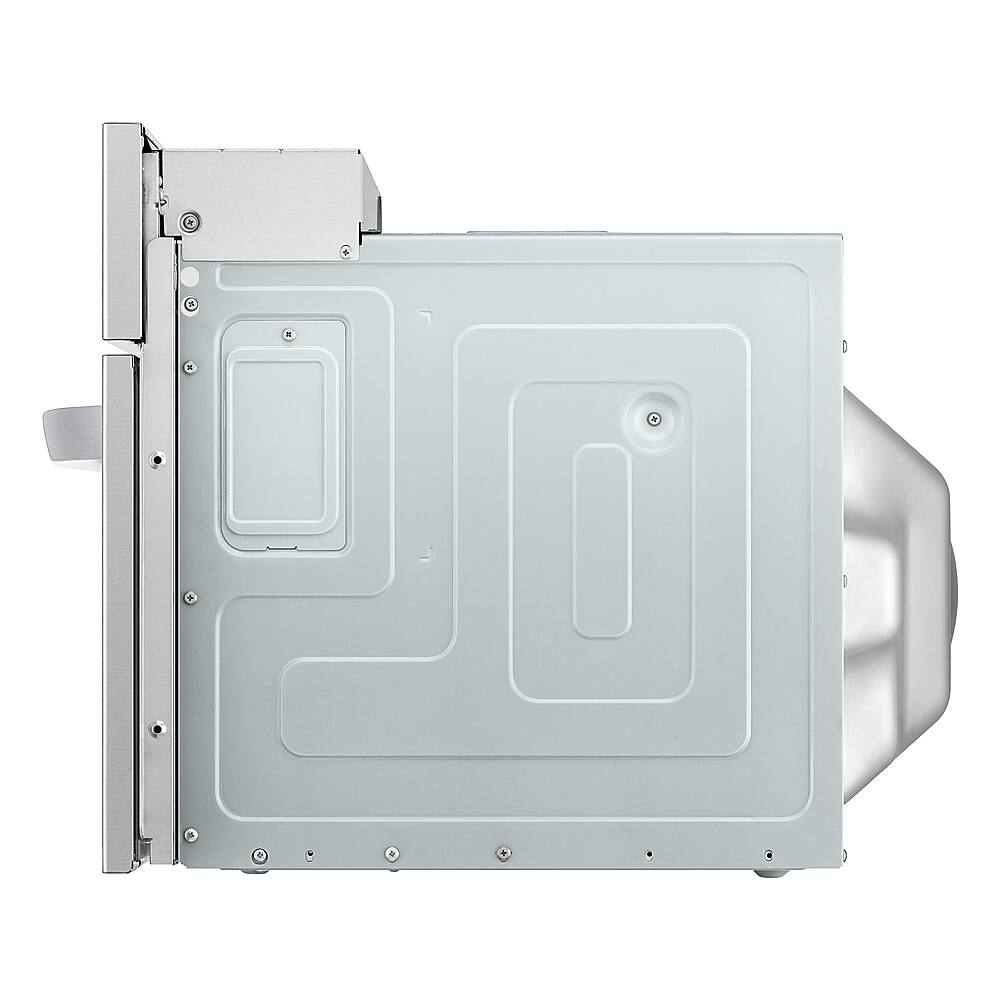 Alt View 18. LG - 1.7 Cu. Ft. Convection Built-In Microwave with Sensor Cooking and Air Fry - Stainless Steel.