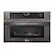 Front. LG - 1.7 Cu. Ft. Convection Built In Microwave with Sensor Cooking and Air Fry - Black Stainless Steel.