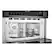 Alt View 12. LG - 1.7 Cu. Ft. Convection Built In Microwave with Sensor Cooking and Air Fry - Black Stainless Steel.