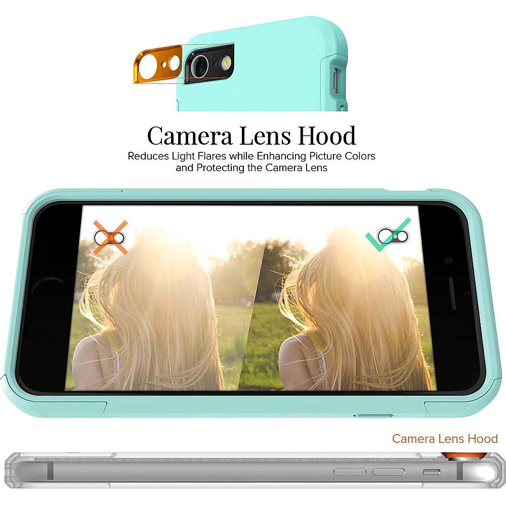 Camera Lens Hood: Reduces Light Flares, Enhances Picture Colors, and Protects Camera Lens