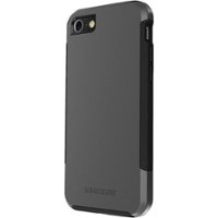 SaharaCase - Inspire Series Case for Apple iPhone 7, 8, SE (3rd Generation 2022) - Black/Gray - Left_Zoom