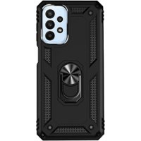 SaharaCase - Military Kickstand Series Case for Samsung Galaxy A23 5G - Black - Front_Zoom