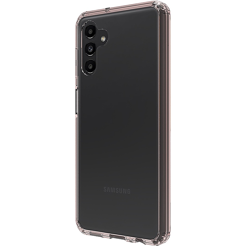 SaharaCase - Hybrid-Flex Hard Shell Case for Samsung Galaxy A13 5G - Clear/Rose Gold