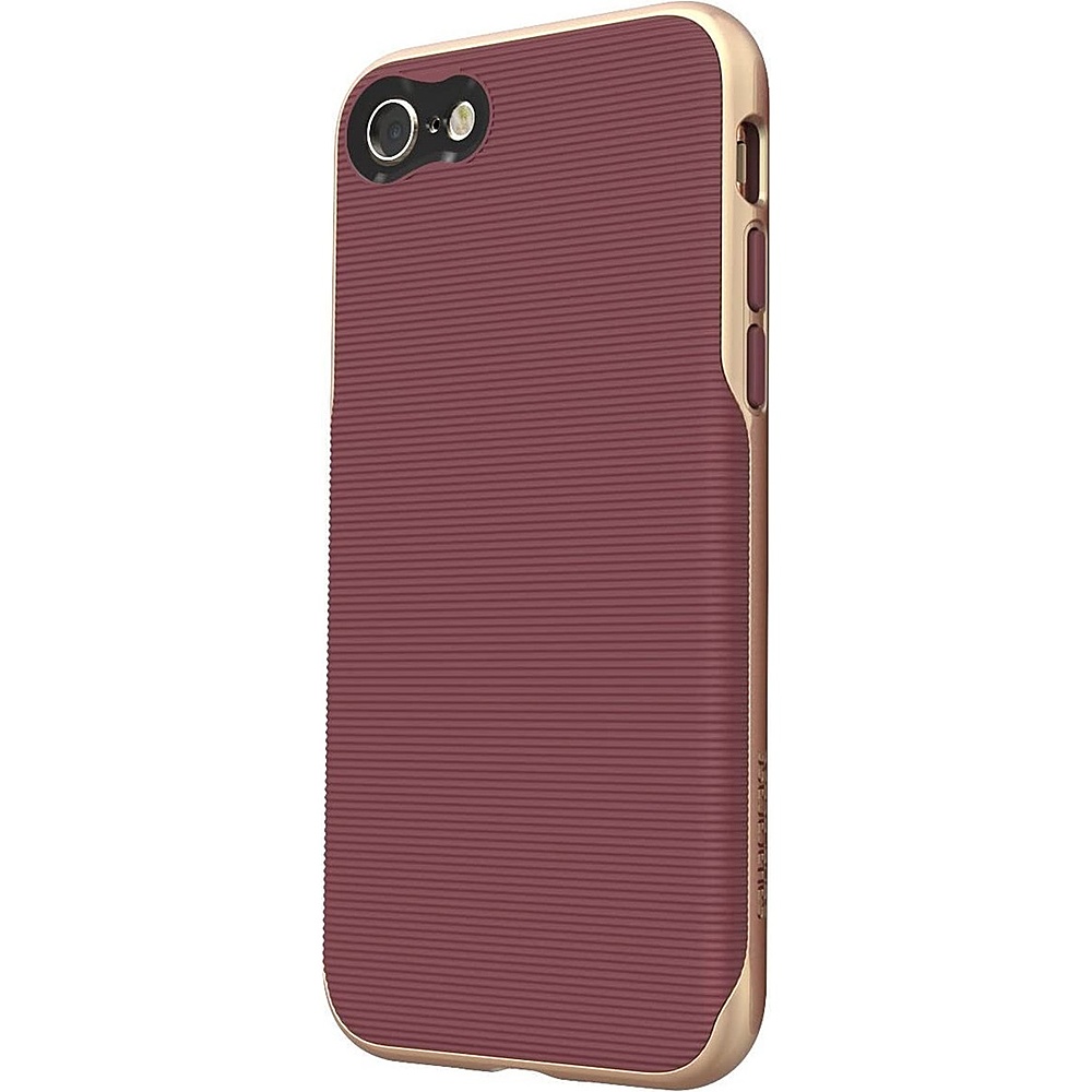 SaharaCase - Trend Series Case for Apple iPhone 7, 8, SE (3rd Generation 2022) - Plum Red